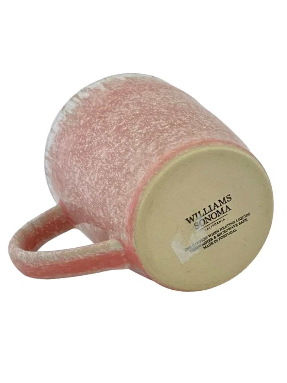 Mug Cyprus Reactive Glaze Coral Pink by WILLIAMS-SONOMA